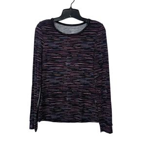 CUDDL DUDS Women's Sz Small Long Sleeve Soft Scoop Neck Pullover Long Sleeve Top